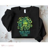Medusa Monster Turn Into Stone Sweatshirt thumb 2