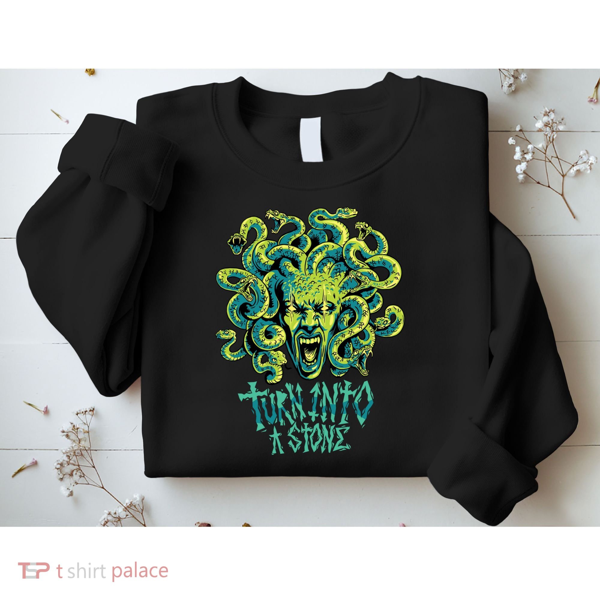 Medusa Monster Turn Into Stone Sweatshirt