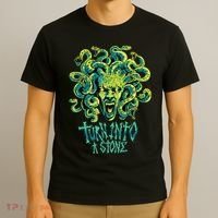 Medusa Monster Turn Into Stone T-Shirt thumb 3