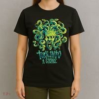 Medusa Monster Turn Into Stone T-Shirt thumb 4