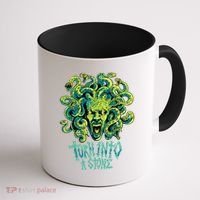 Medusa Monster Turn Into Stone Coffee Mug thumb 1