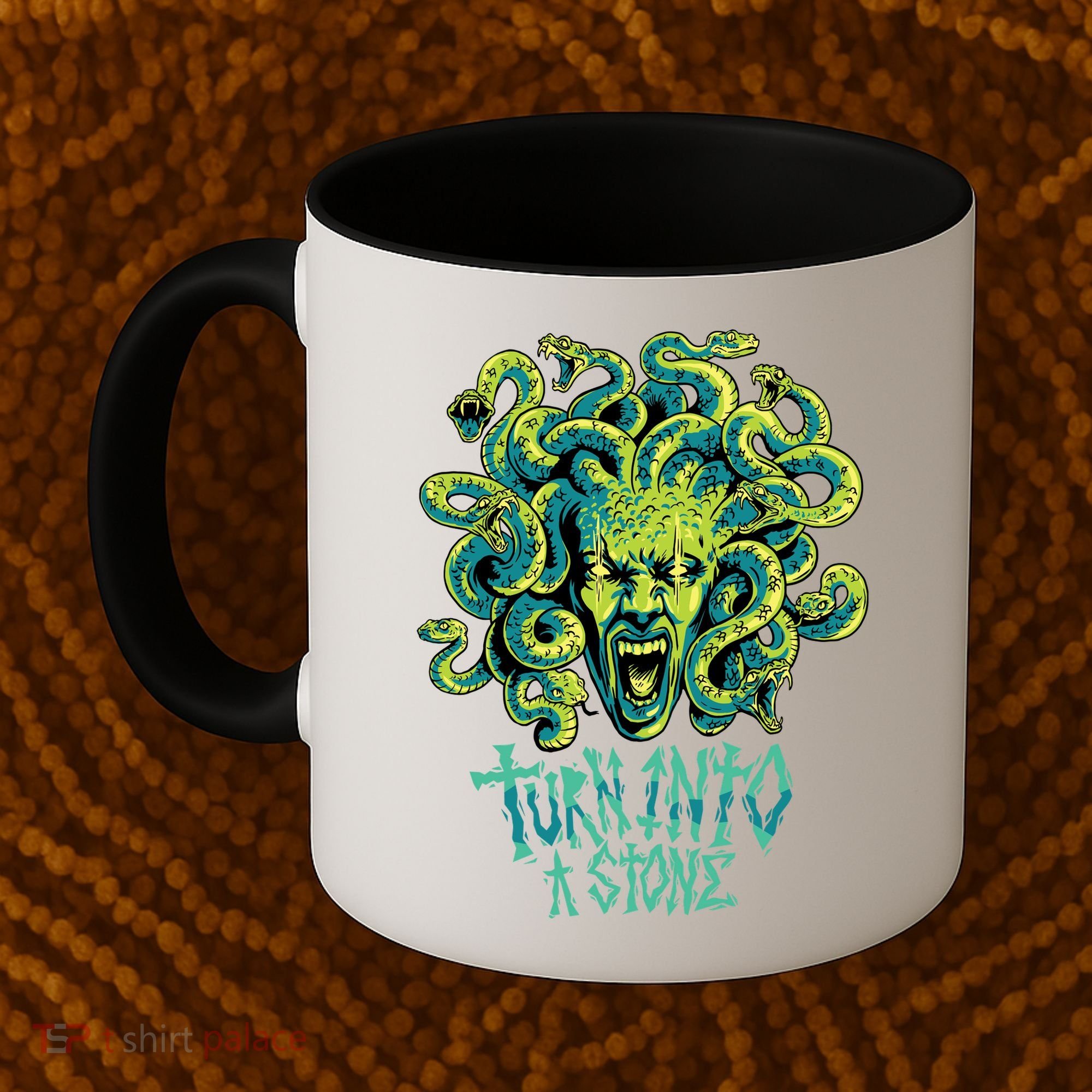 Medusa Monster Turn Into Stone Coffee Mug