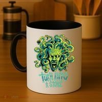 Medusa Monster Turn Into Stone Coffee Mug thumb 4