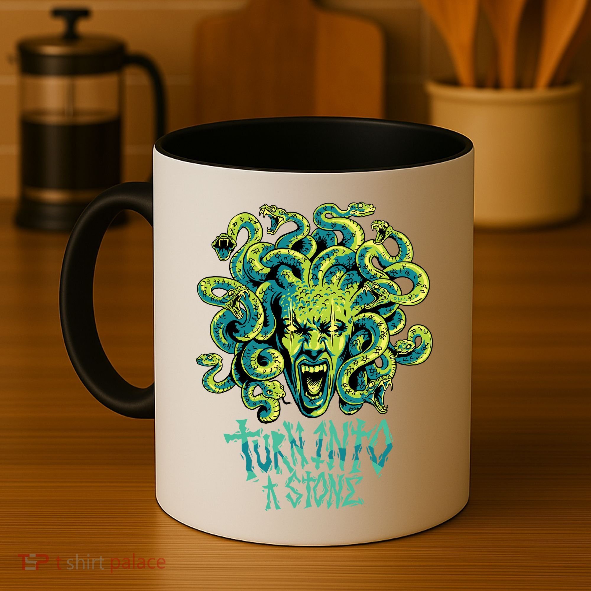 Medusa Monster Turn Into Stone Coffee Mug
