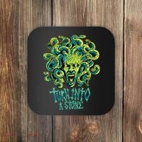 Medusa Monster Turn Into Stone Coaster thumb 0