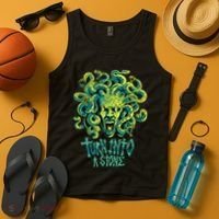 Medusa Monster Turn Into Stone Tank Top thumb 4