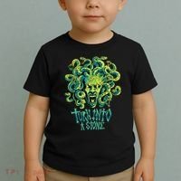 Medusa Monster Turn Into Stone Toddler T-Shirt thumb 2