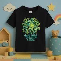 Medusa Monster Turn Into Stone Toddler T-Shirt thumb 3