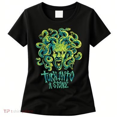 Medusa Monster Turn Into Stone Women's T-Shirt