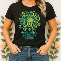 Medusa Monster Turn Into Stone Women's T-Shirt thumb 2