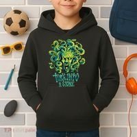 Medusa Monster Turn Into Stone Kids Hoodie thumb 2