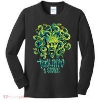 Medusa Monster Turn Into Stone Kids Long Sleeve Shirt thumb 0