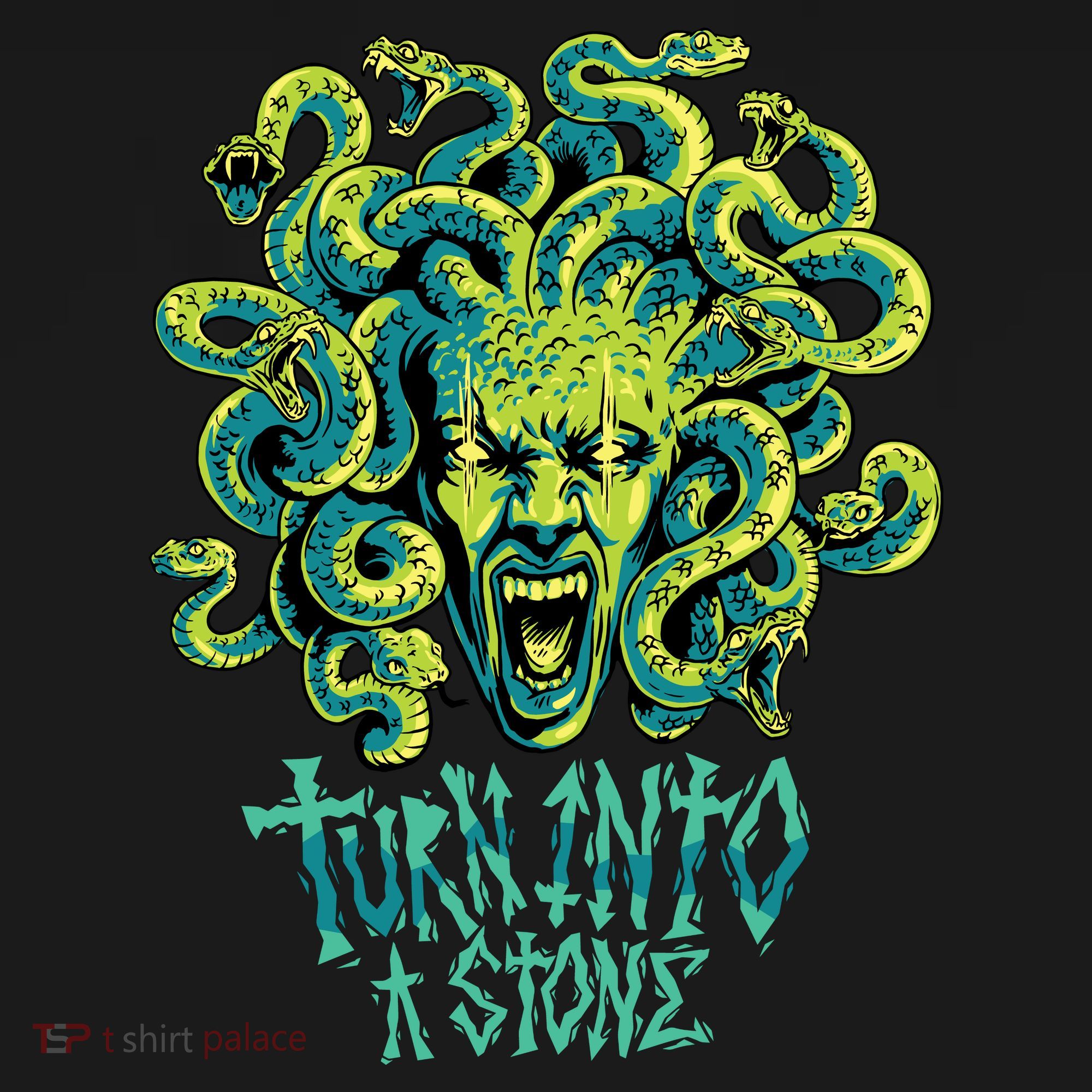 Medusa Monster Turn Into Stone Tote Bag