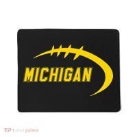 Michigan MI Throwback College Font Classic Mousepad thumb 0