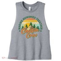 Making Memories Together Cousin Crew Women's Racerback Cropped Tank thumb 0