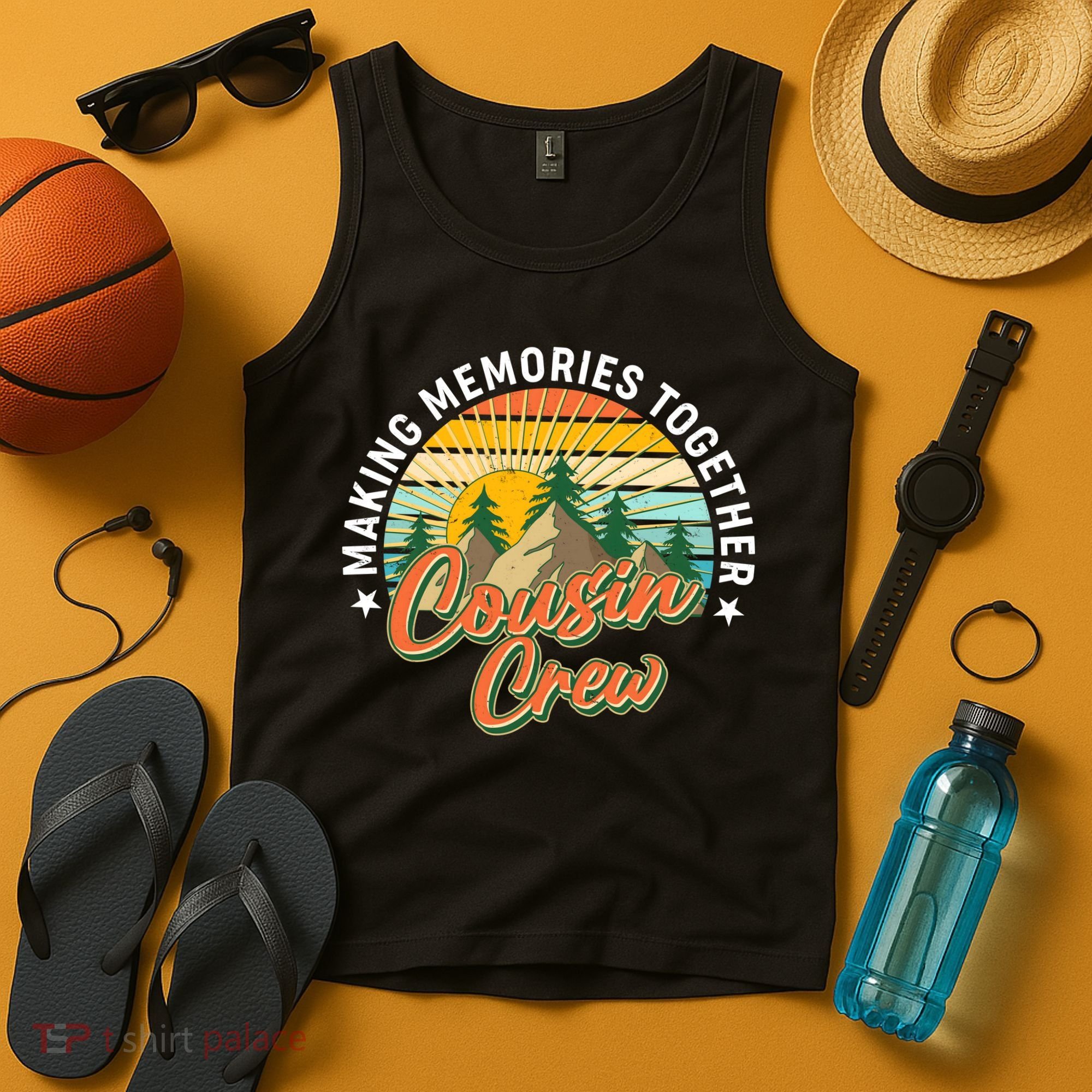 Making Memories Together Cousin Crew Tank Top
