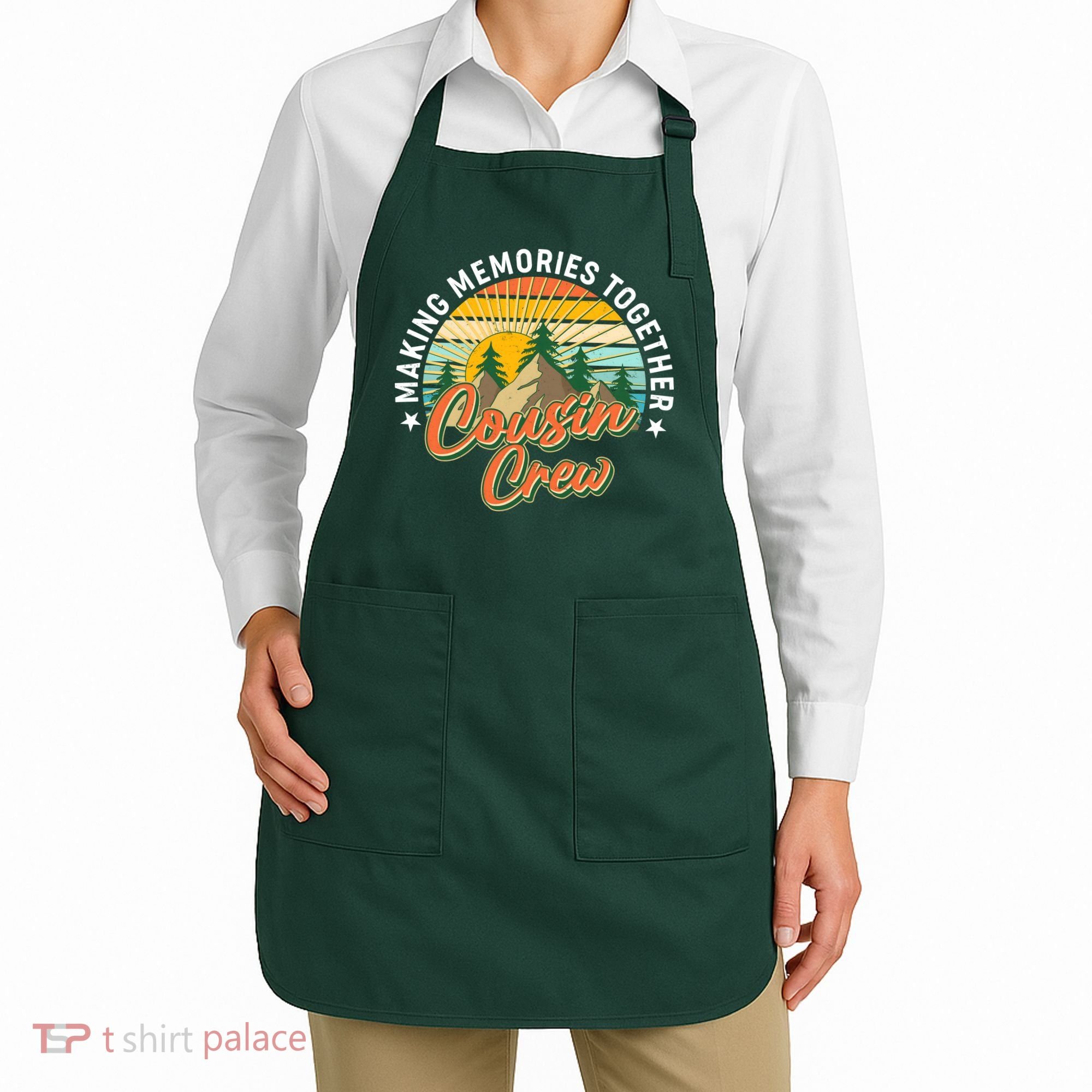 Making Memories Together Cousin Crew Apron