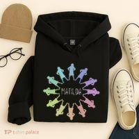 Matilda Musical Theatre Gradient Colour Circle Hoodie thumb 4