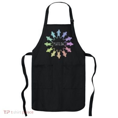 Matilda Musical Theatre Gradient Colour Circle Apron