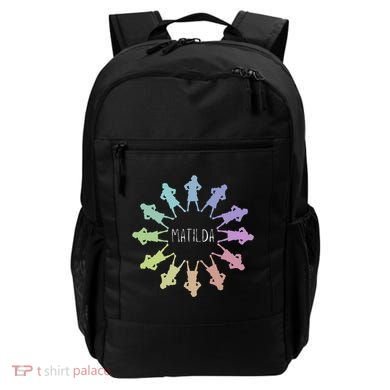 Matilda Musical Theatre Gradient Colour Circle Backpack