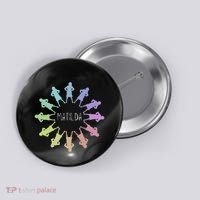 Matilda Musical Theatre Gradient Colour Circle Button thumb 0