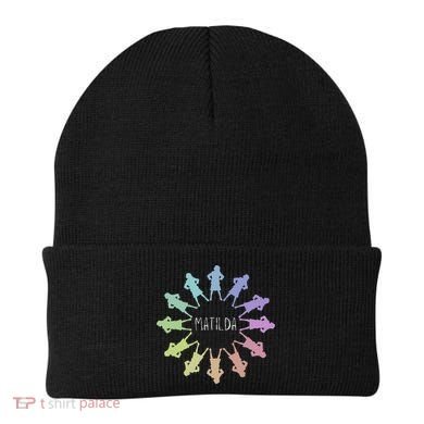 Matilda Musical Theatre Gradient Colour Circle Beanie