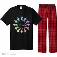 Matilda Musical Theatre Gradient Colour Circle Pajama Set thumb 0