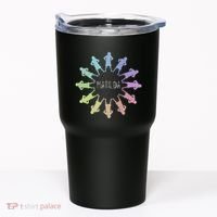 Matilda Musical Theatre Gradient Colour Circle Tumbler thumb 0