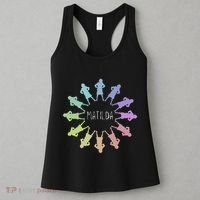 Matilda Musical Theatre Gradient Colour Circle Women's Tank Top thumb 3