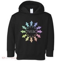 Matilda Musical Theatre Gradient Colour Circle Toddler Hoodie thumb 0