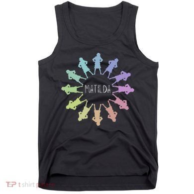Matilda Musical Theatre Gradient Colour Circle Tank Top