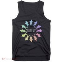 Matilda Musical Theatre Gradient Colour Circle Tank Top thumb 0