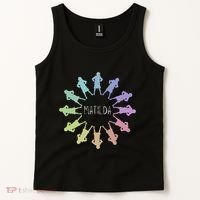 Matilda Musical Theatre Gradient Colour Circle Tank Top thumb 2