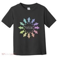 Matilda Musical Theatre Gradient Colour Circle Toddler T-Shirt thumb 0