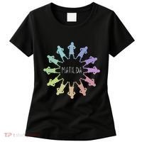 Matilda Musical Theatre Gradient Colour Circle Women's T-Shirt thumb 0