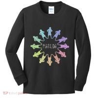 Matilda Musical Theatre Gradient Colour Circle Kids Long Sleeve Shirt thumb 0