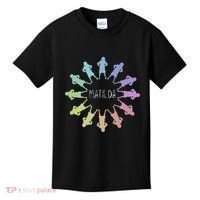 Matilda Musical Theatre Gradient Colour Circle Kids T-Shirt thumb 0