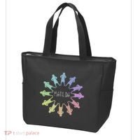 Matilda Musical Theatre Gradient Colour Circle Tote Bag thumb 3
