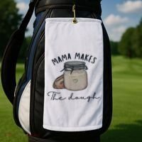 Mama Makes The Dough Sour Dough Bread Homemade Mom Golf Towel thumb 2