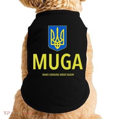 Muga Make Ukraine Great Again Doggie Tank