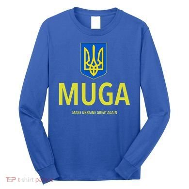 Muga Make Ukraine Great Again Long Sleeve Shirt