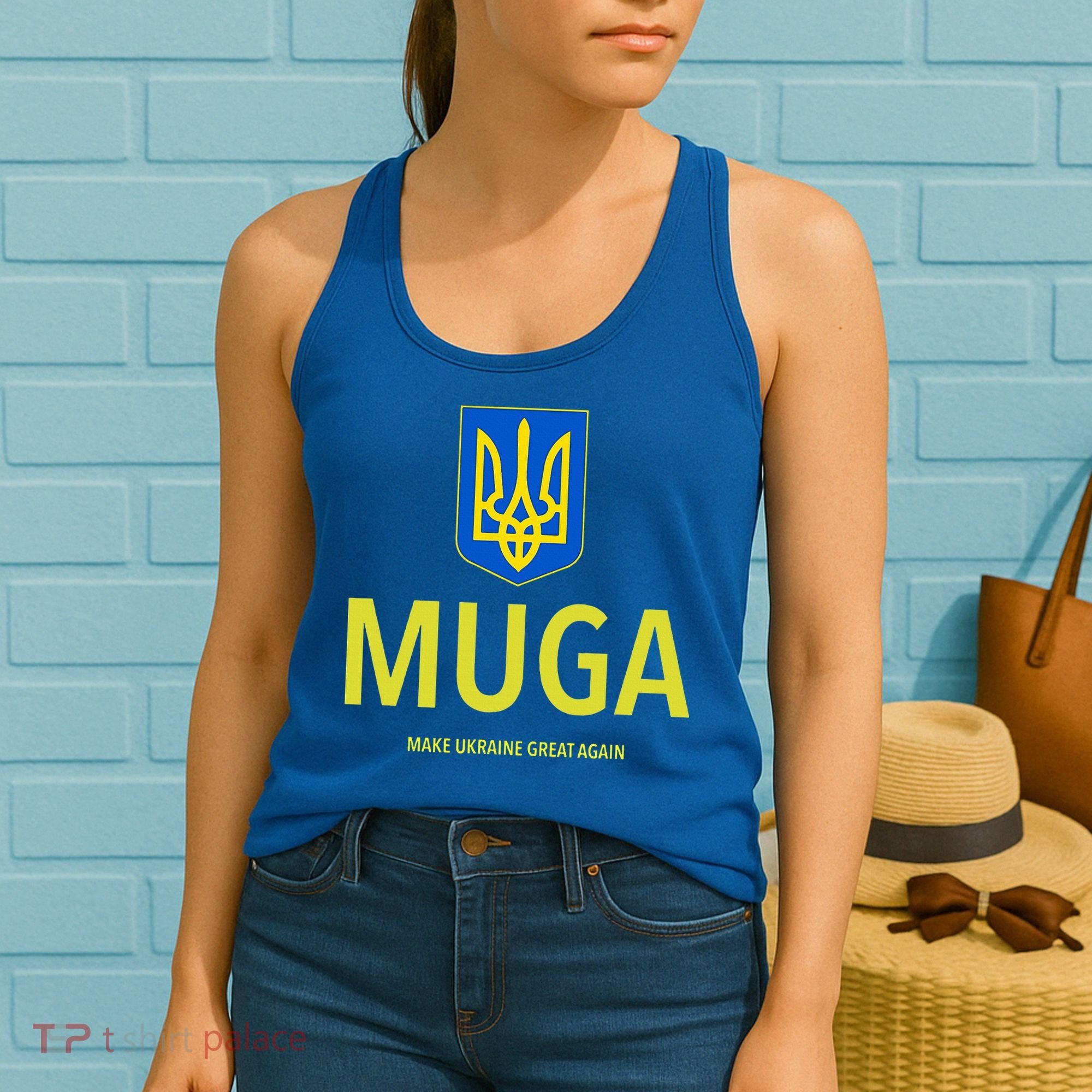 Muga Make Ukraine Great Again Women's Tank Top