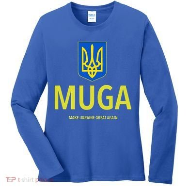 Muga Make Ukraine Great Again Women's Long Sleeve Shirt