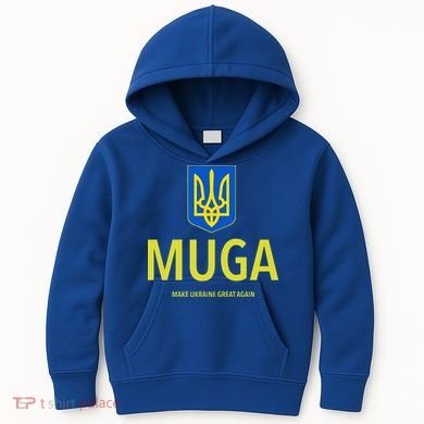 Muga Make Ukraine Great Again Kids Hoodie