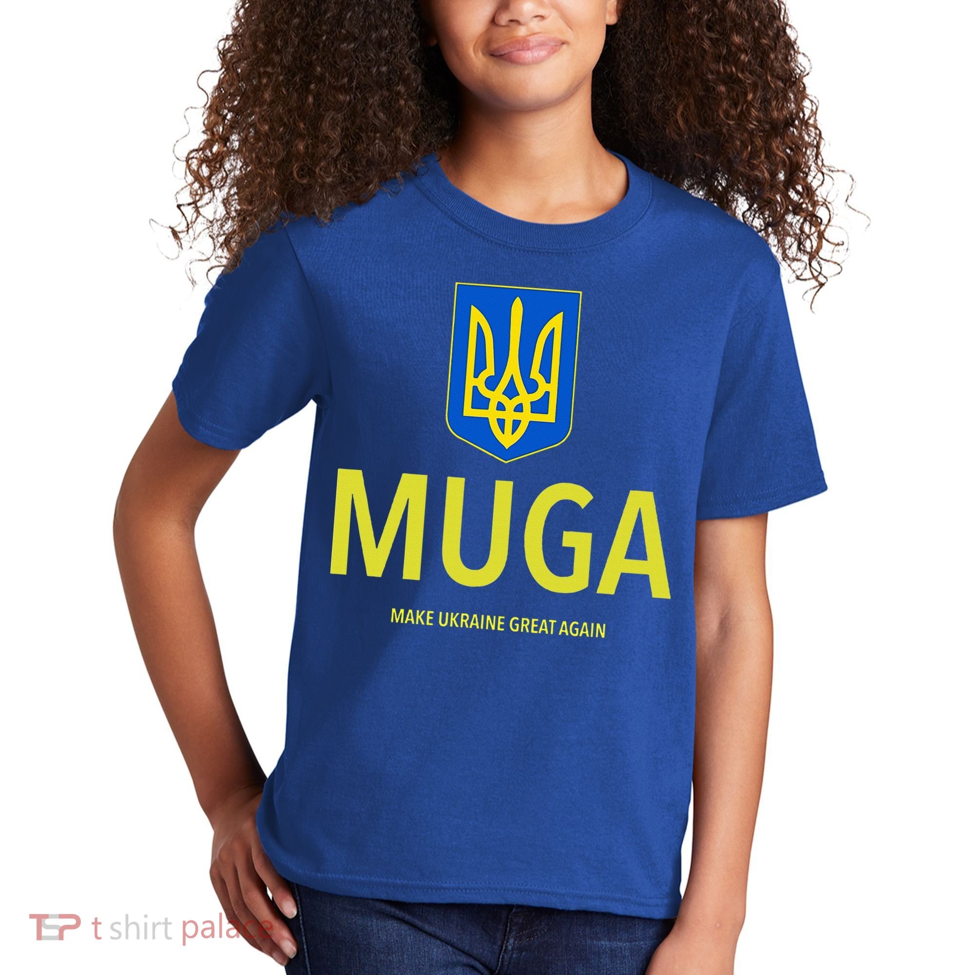 Muga Make Ukraine Great Again Kids T-Shirt