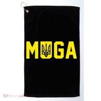 Muga Make Ukraine Great Again Golf Towel thumb 0