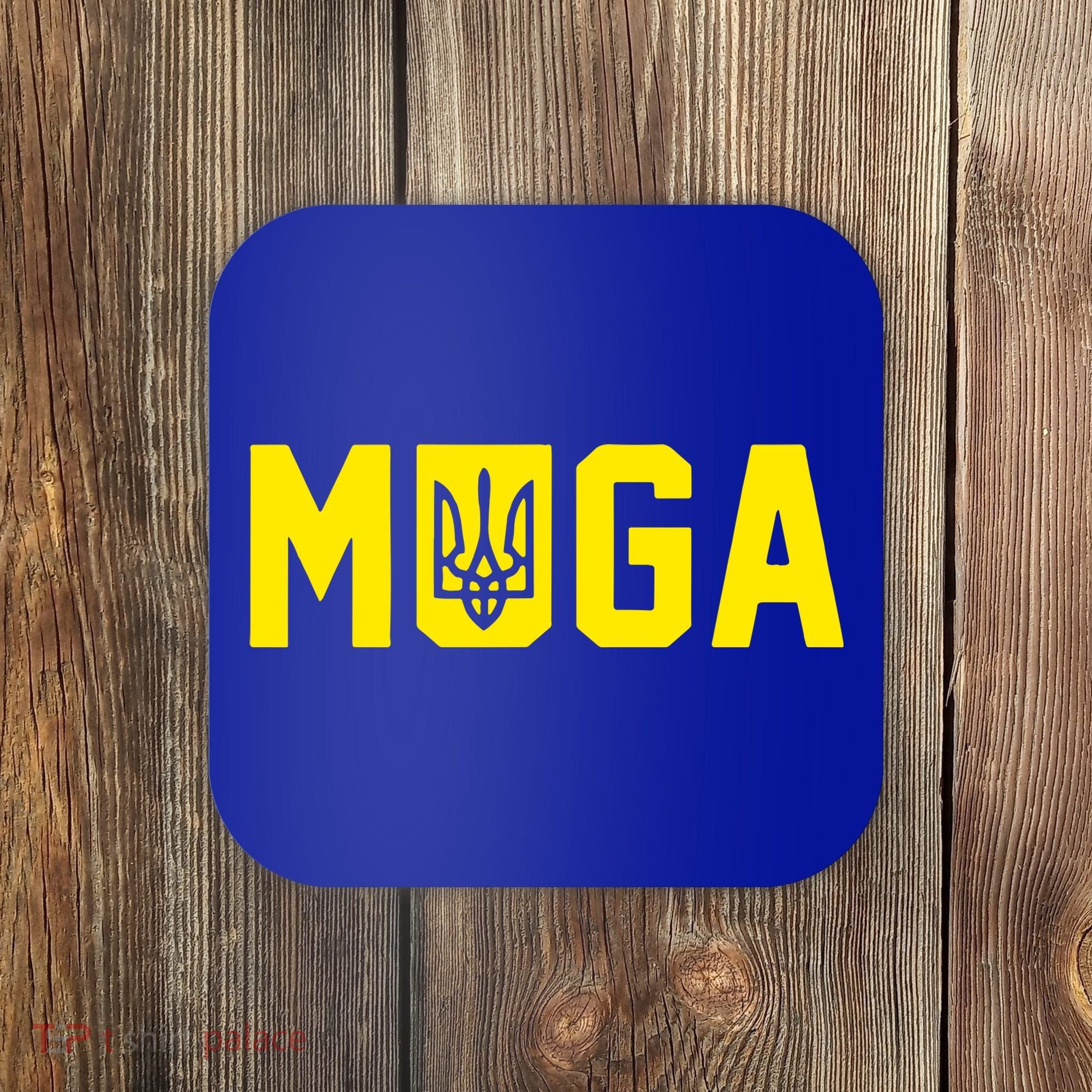 Muga Make Ukraine Great Again Coaster