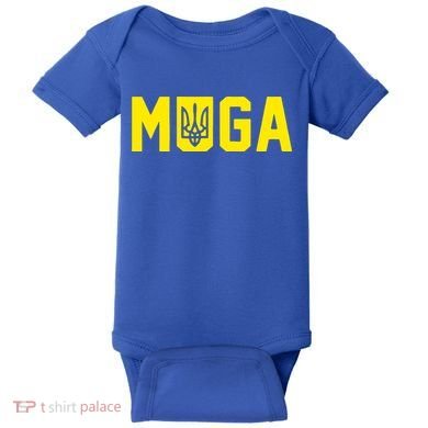 Muga Make Ukraine Great Again Baby Bodysuit