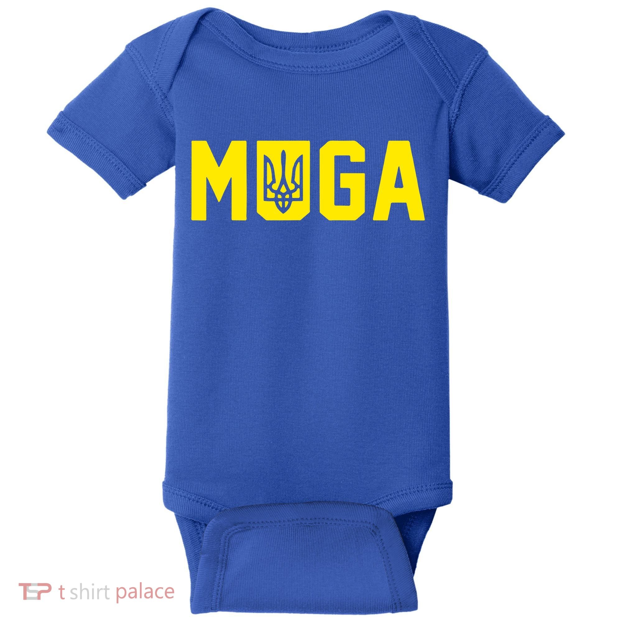 Muga Make Ukraine Great Again Baby Bodysuit