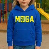 Muga Make Ukraine Great Again Kids Hoodie thumb 3